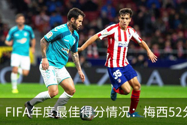 FIFA年度最佳得分情况：梅西52分险胜姆巴佩44分
